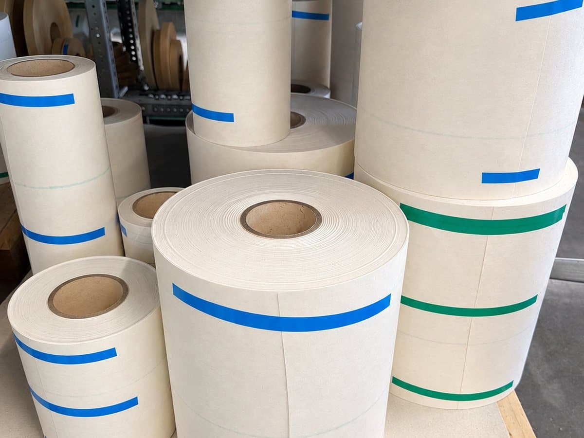 Slit rolls of NPN and NKN as the base material for the insulation parts